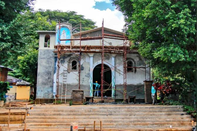 Ruinas de la iglesia de El Mozote